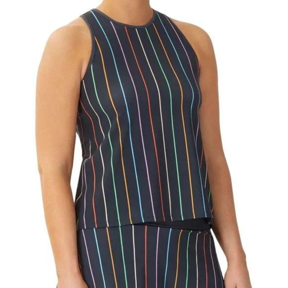 NWT FILA Women's Cross Court Tie Up Back Tank Top New - Picture 4 of 5
